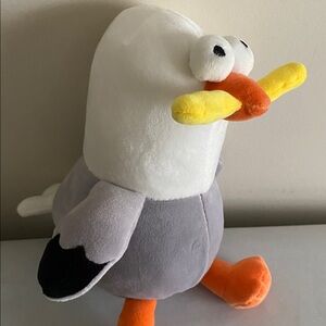 Adventure Planet SEAGULL Plush w/French fry google eyes New Stuffed Animal Toy
